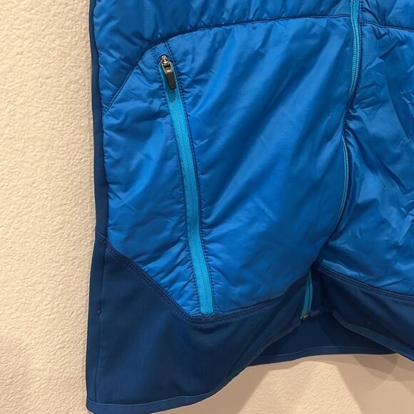 Eddie Bauer FreeHeat Bright Blue Insulated Zip Up Vest | Mens Small - Picture 4 of 7